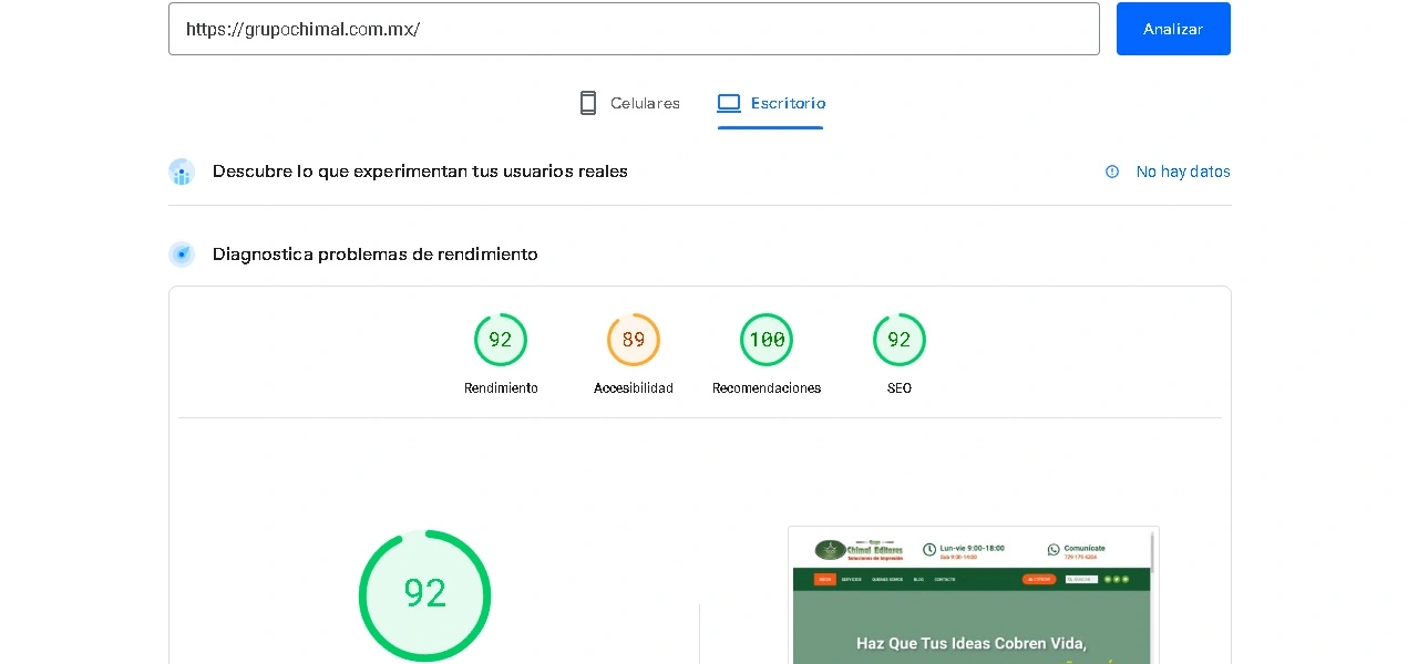 3 herramientas para medir la velocidad de tu sitio web-google-pagespeed-2-Grupo-Chimal-Editores