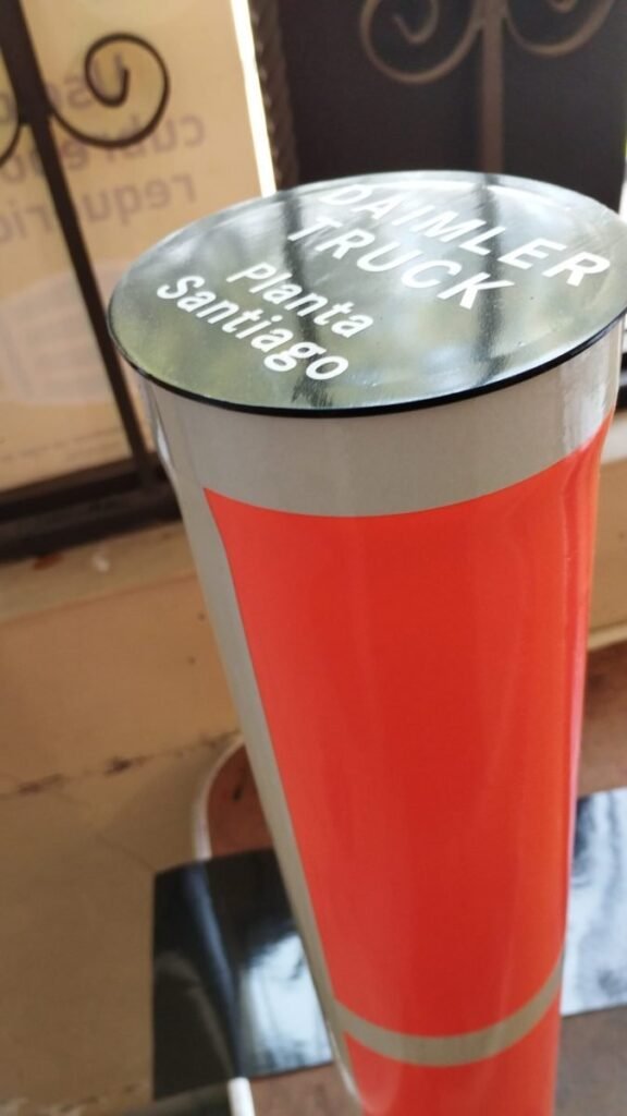 Vaso con tapa personalizada